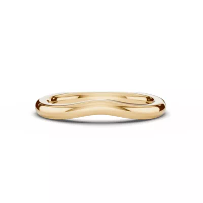 Euroshank Contour Wedding Band