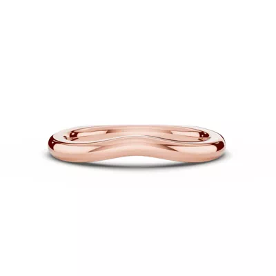 Euroshank Contour Wedding Band