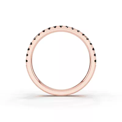 Tradition Pavé Black Diamond Wedding Band (0.35 ct. tw.)