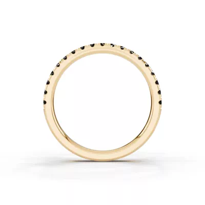 Tradition Pavé Black Diamond Wedding Band (0.35 ct. tw.)