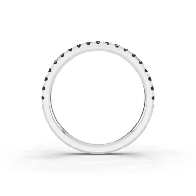 Tradition Pavé Black Diamond Wedding Band (0.35 ct. tw.)