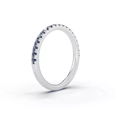 Tradition Pavé Sapphire Wedding Band (0.35 ct. tw.)