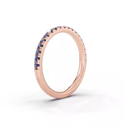 Tradition Pavé Sapphire Wedding Band (0.35 ct. tw.)