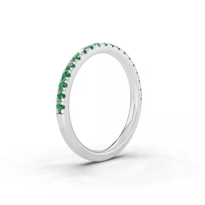 Tradition Pavé Tsavorite Wedding Band (0.35 ct. tw.)
