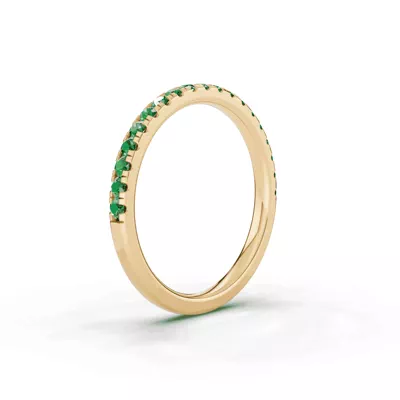 Tradition Pavé Tsavorite Wedding Band (0.35 ct. tw.)