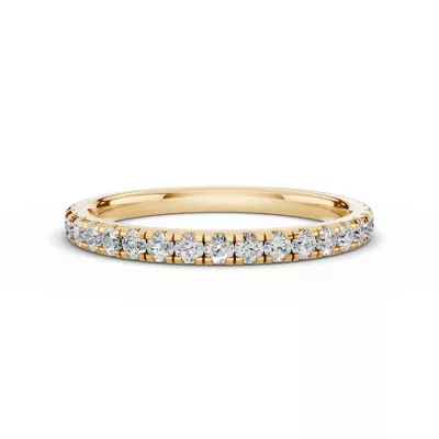 Signature Hearts & Arrows Pavé Wedding Band (0.35 ct. tw.)
