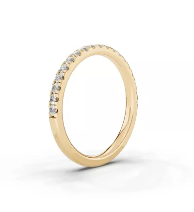 Signature Hearts & Arrows Pavé Wedding Band (0.35 ct. tw.)