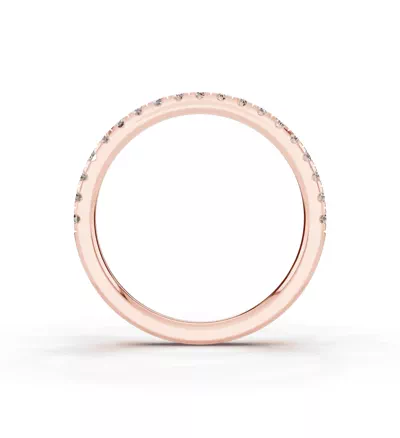 Signature Hearts & Arrows Pavé Wedding Band (0.35 ct. tw.)
