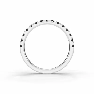Tradition Pavé Black Diamond Wedding Band (0.50 ct. tw.)