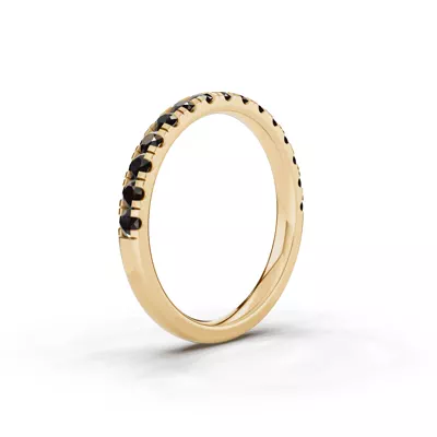 Tradition Pavé Black Diamond Wedding Band (0.50 ct. tw.)