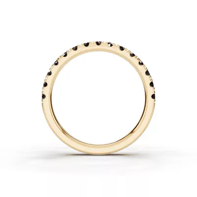 Tradition Pavé Black Diamond Wedding Band (0.50 ct. tw.)