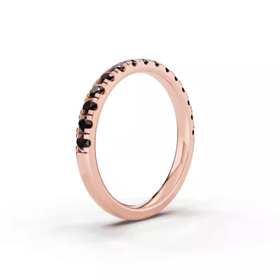 Tradition Pavé Black Diamond Wedding Band (0.50 ct. tw.)