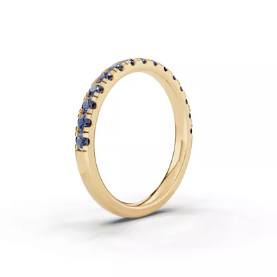 Tradition Pavé Sapphire Wedding Band (0.50 ct. tw.)