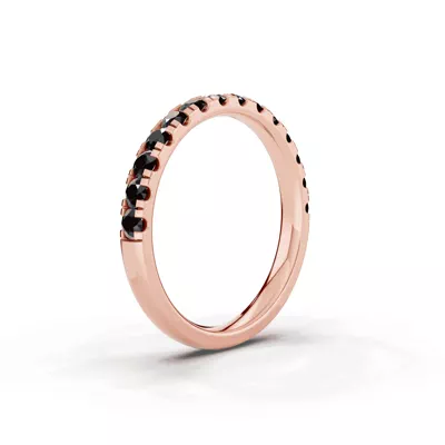 Tradition Pavé Black Diamond Wedding Band (0.65 ct. tw.)