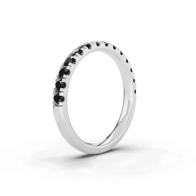 Tradition Pavé Black Diamond Wedding Band (0.65 ct. tw.)