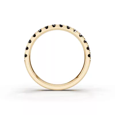 Tradition Pavé Black Diamond Wedding Band (0.65 ct. tw.)