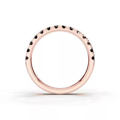 Tradition Pavé Black Diamond Wedding Band (0.65 ct. tw.)