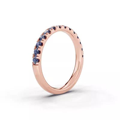Tradition Pavé Sapphire Wedding Band (0.65 ct. tw.)