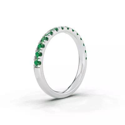 Tradition Pavé Tsavorite Wedding Band (0.65 ct. tw.)