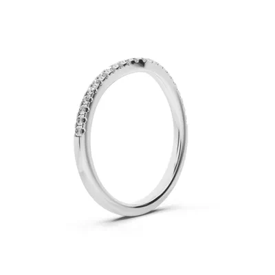 Madison Contoured Pavé Band