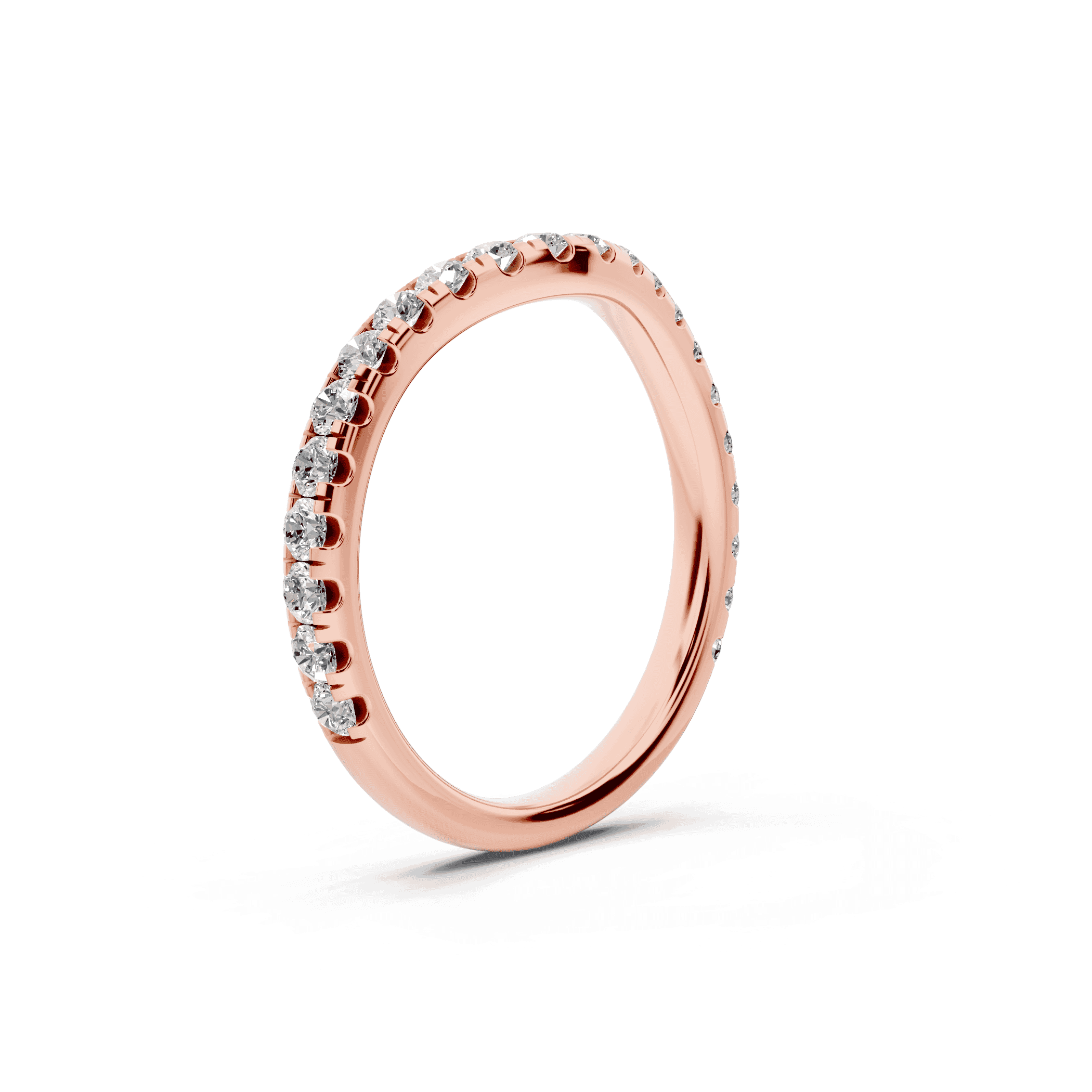 Capri Curved Diamond Band (0.55 ct. tw.)