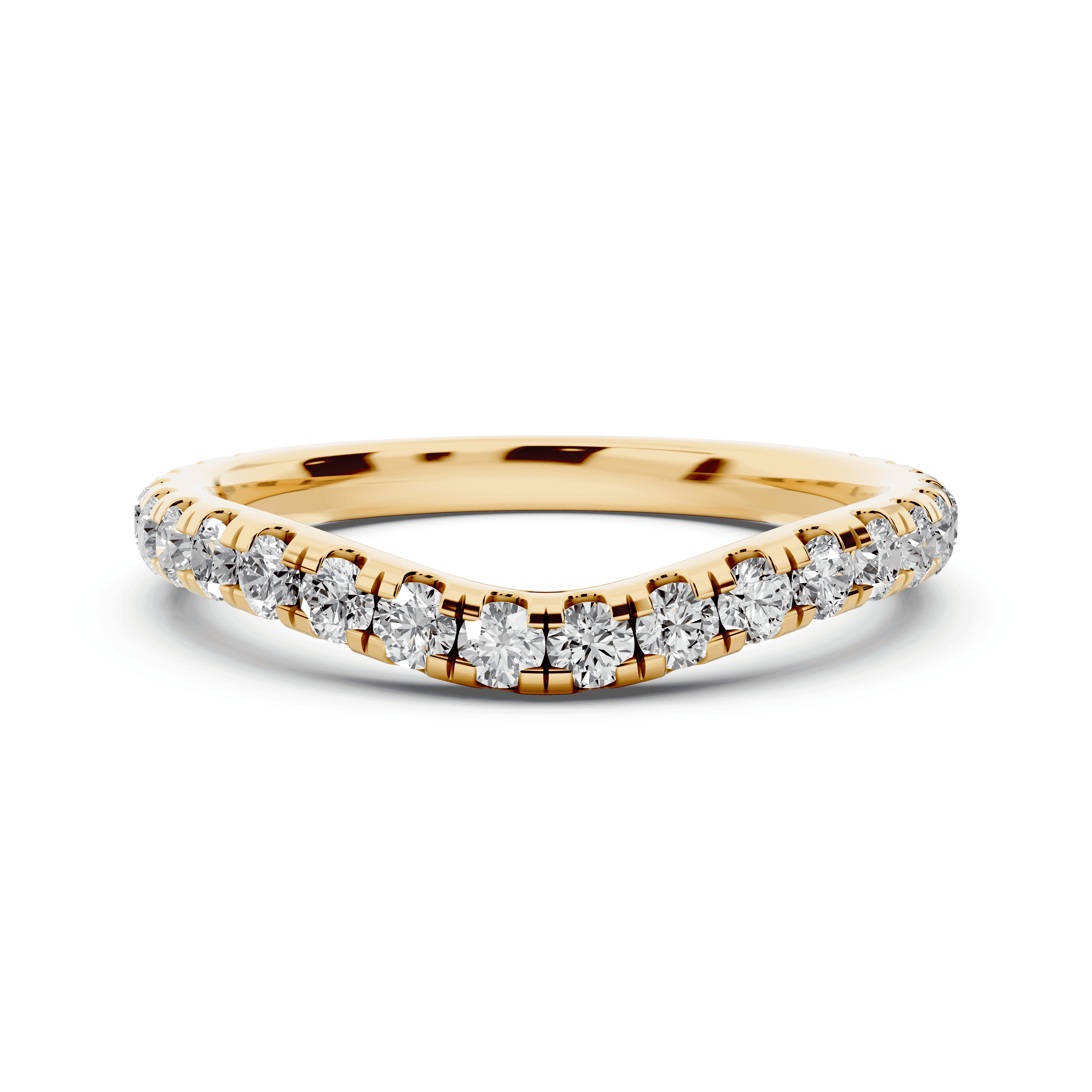 Capri Curved Diamond Band (0.55 ct. tw.)
