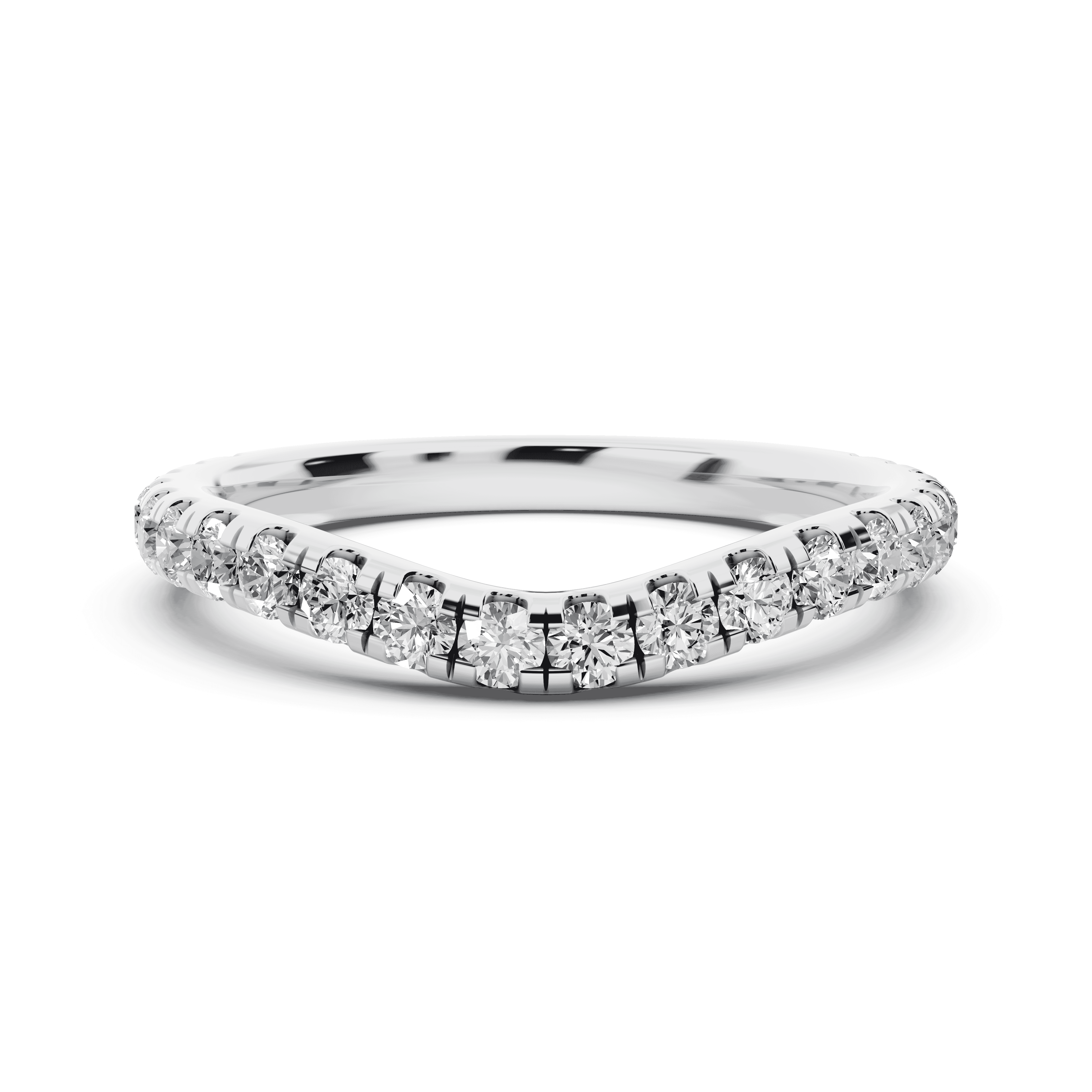 Capri Curved Diamond Band (0.55 ct. tw.)