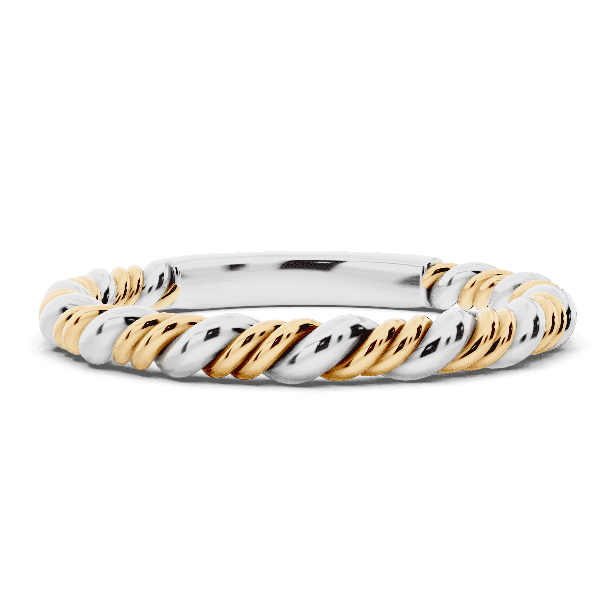 Tressa Two-Tone Twisted Band