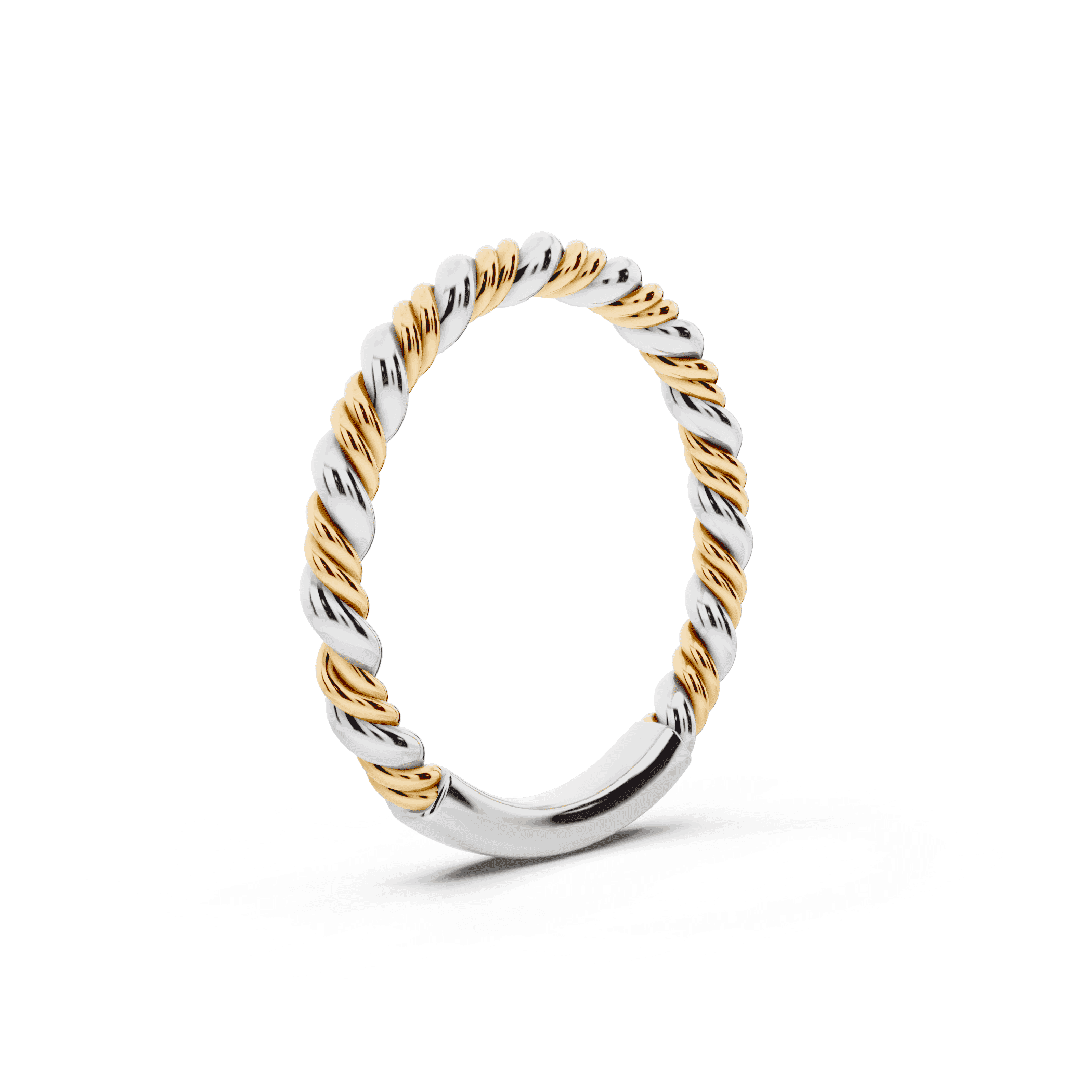 Tressa Two-Tone Twisted Band