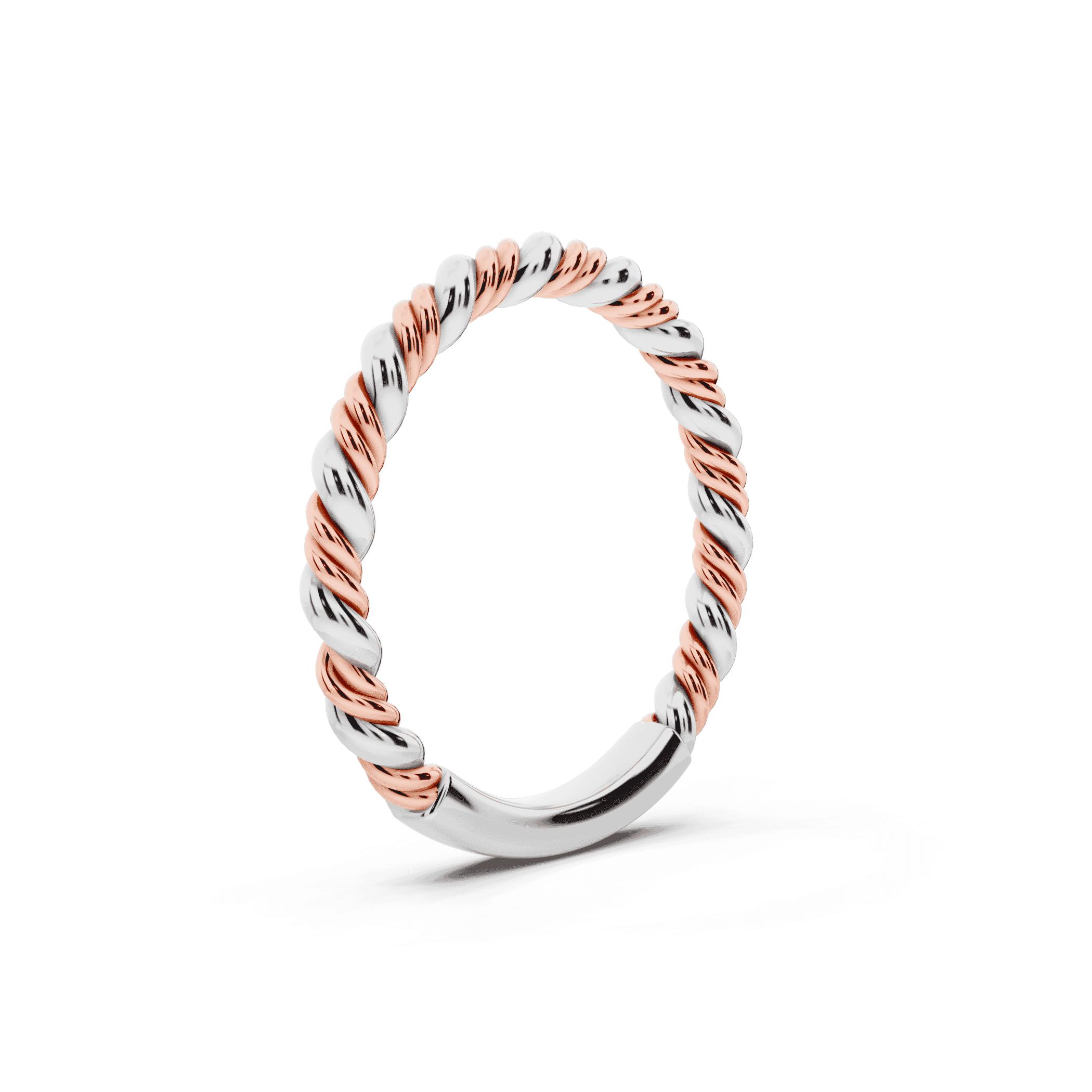 Tressa Two-Tone Twisted Band