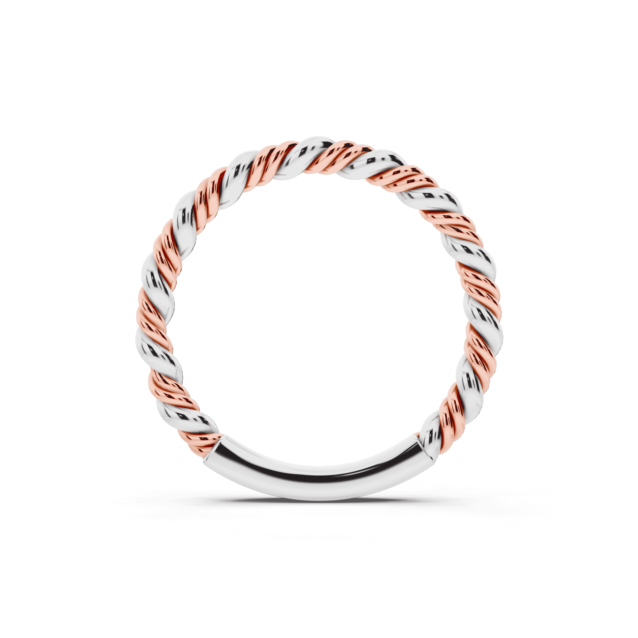 Tressa Two-Tone Twisted Band