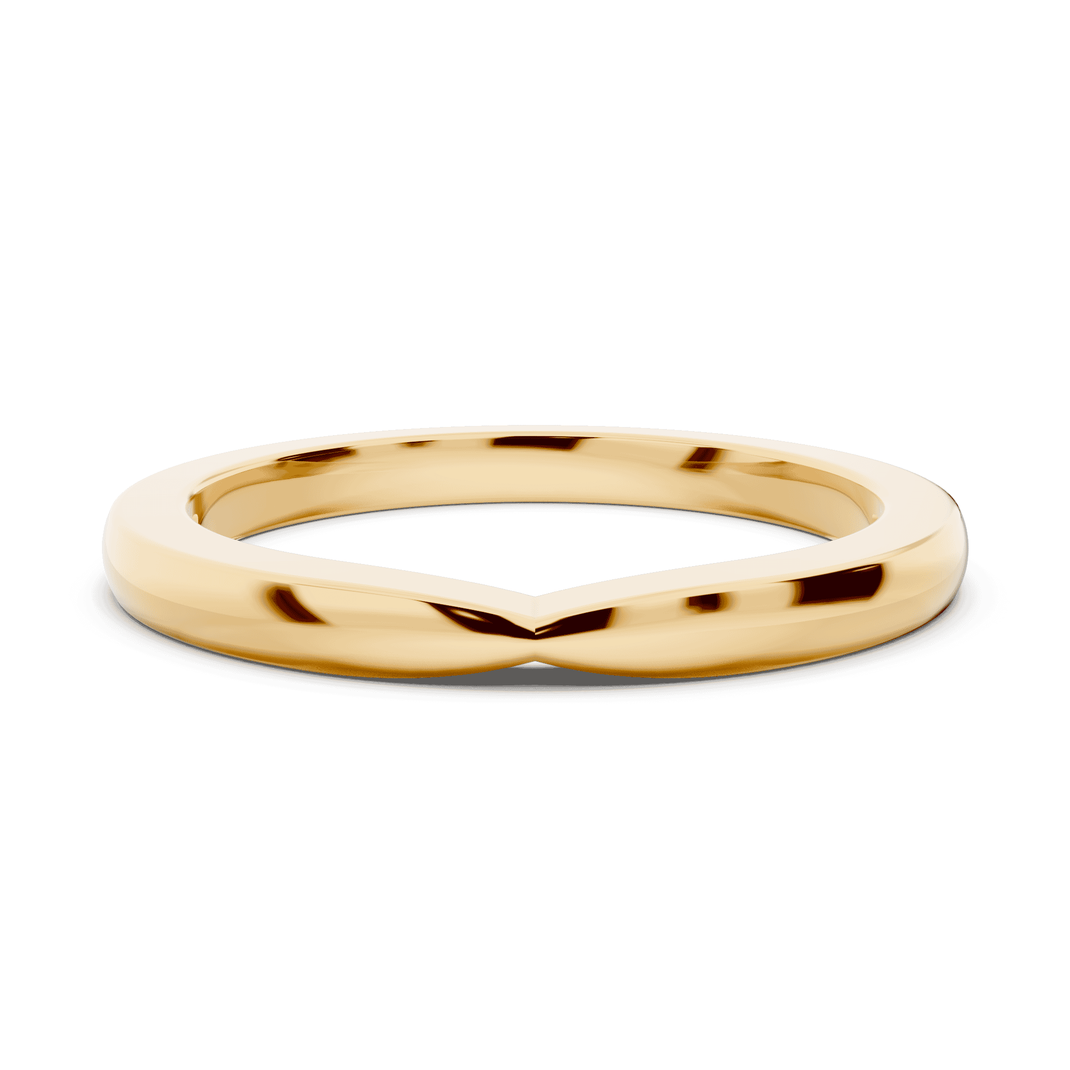 Alden Pinched Wedding Band (1.8mm)