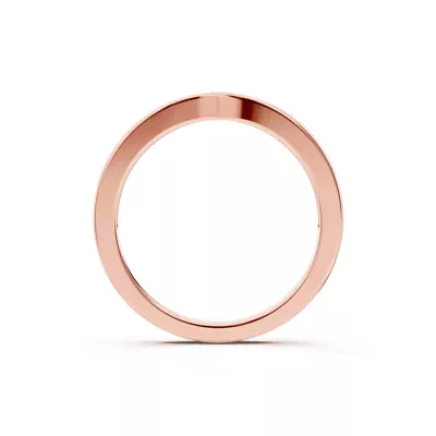 Alden Pinched Wedding Band (1.8mm)
