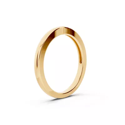Alden Pinched Wedding Band (1.8mm)