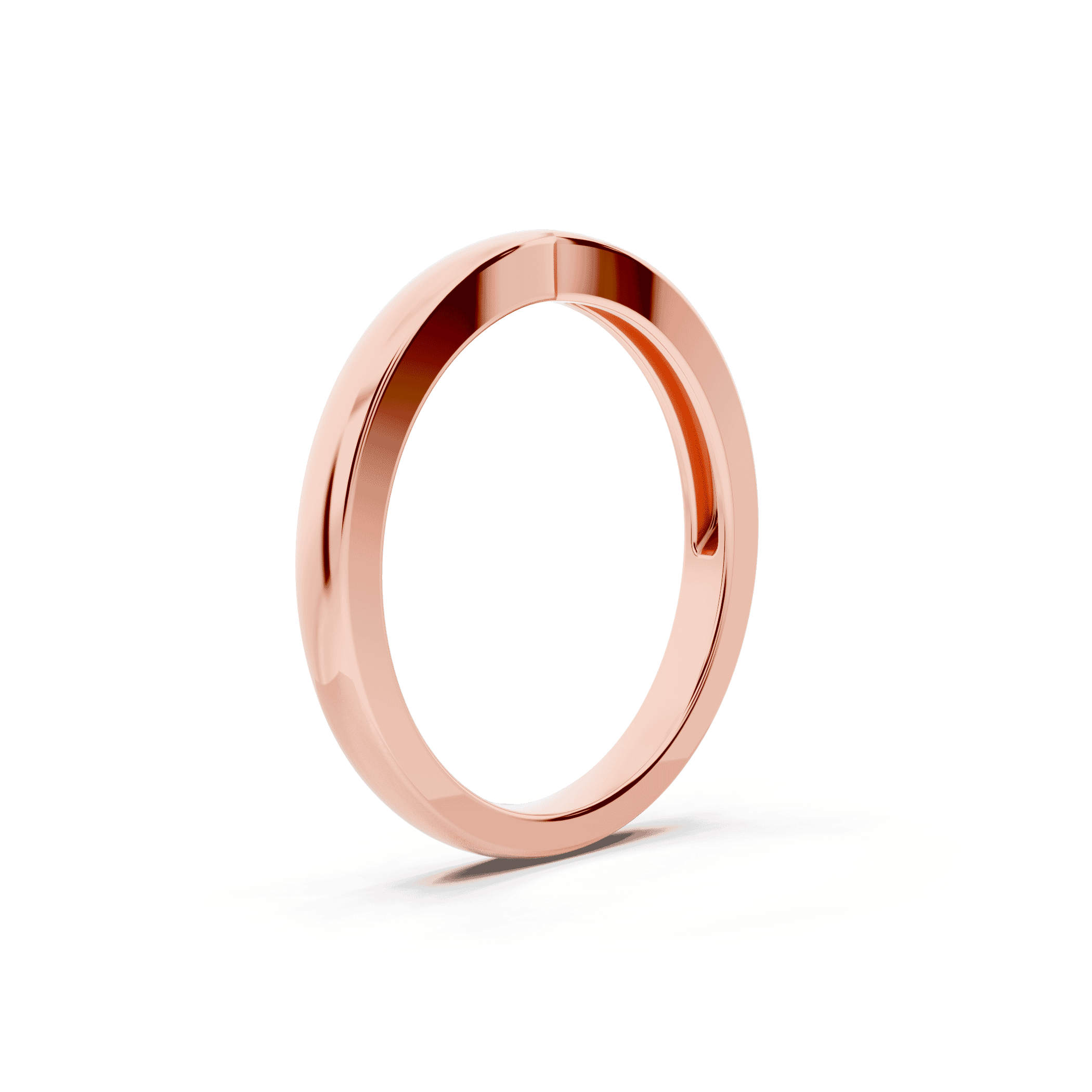 Alden Pinched Wedding Band (2mm)
