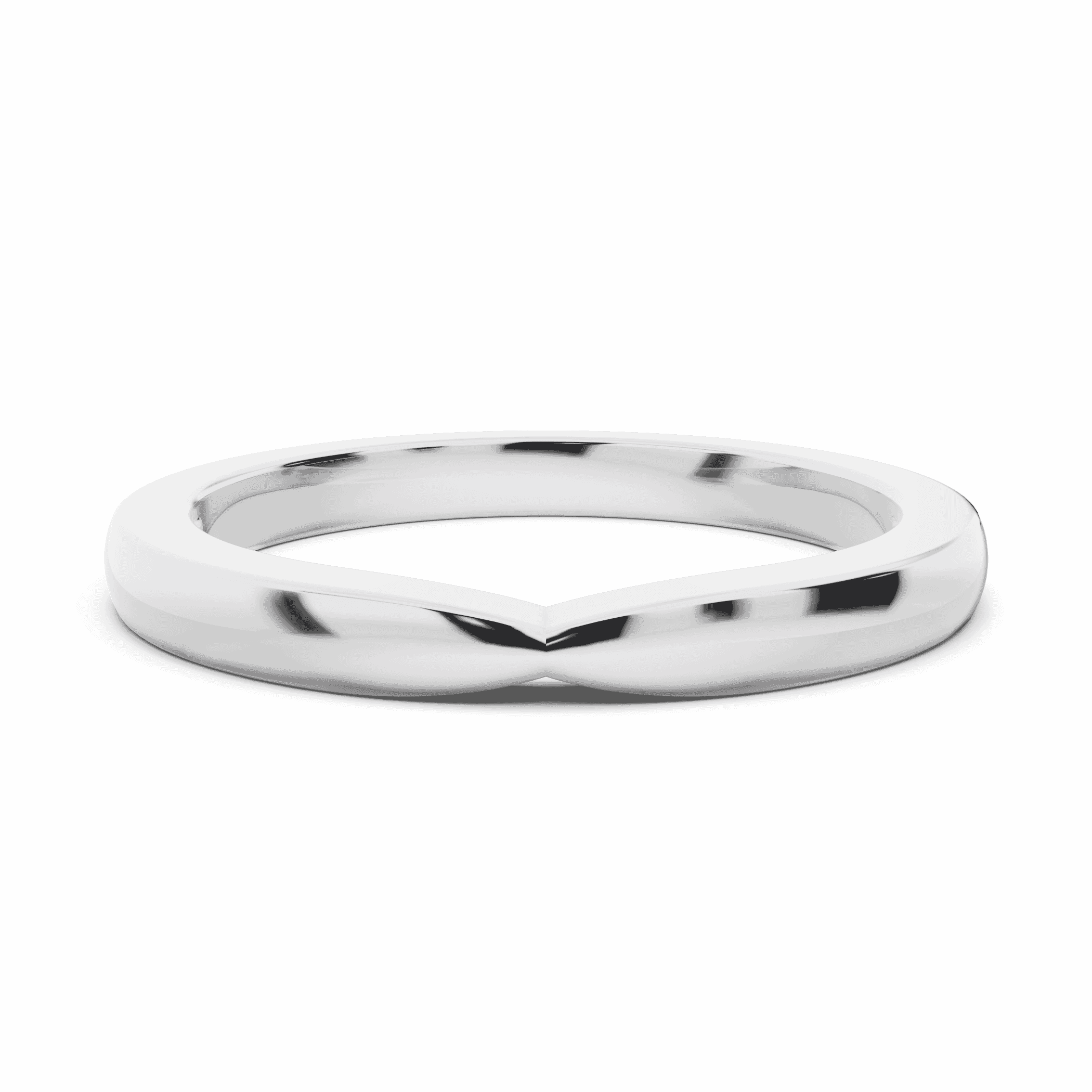 Alden Pinched Wedding Band (2mm)