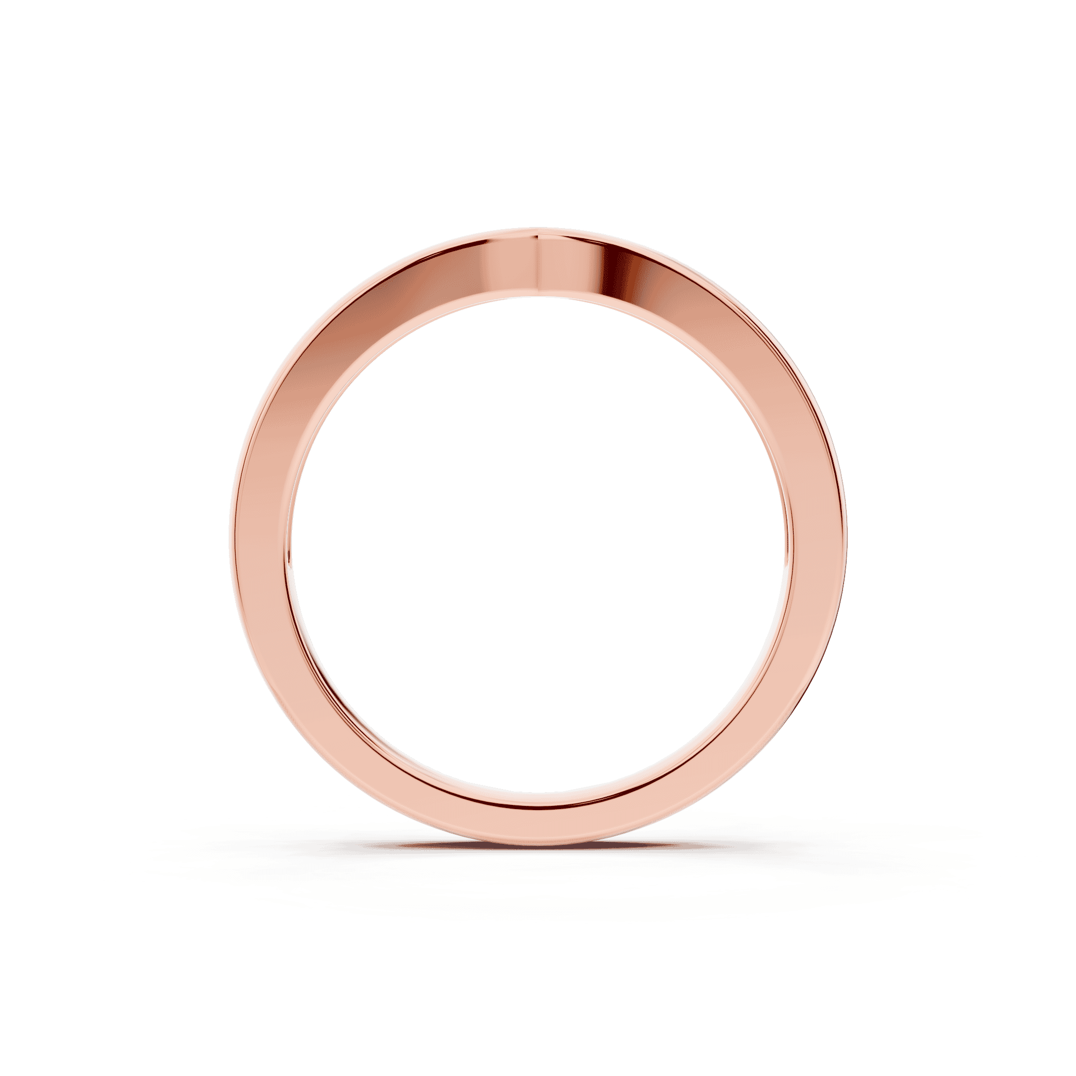 Alden Pinched Wedding Band (2mm)