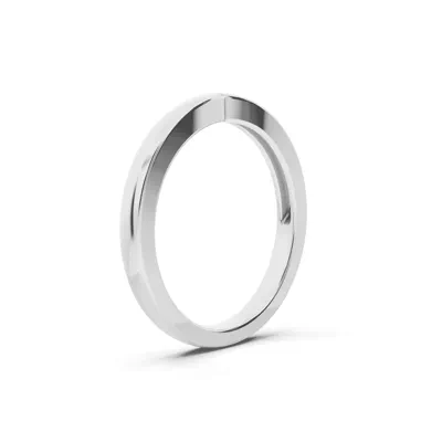 Alden Pinched Wedding Band (2mm)