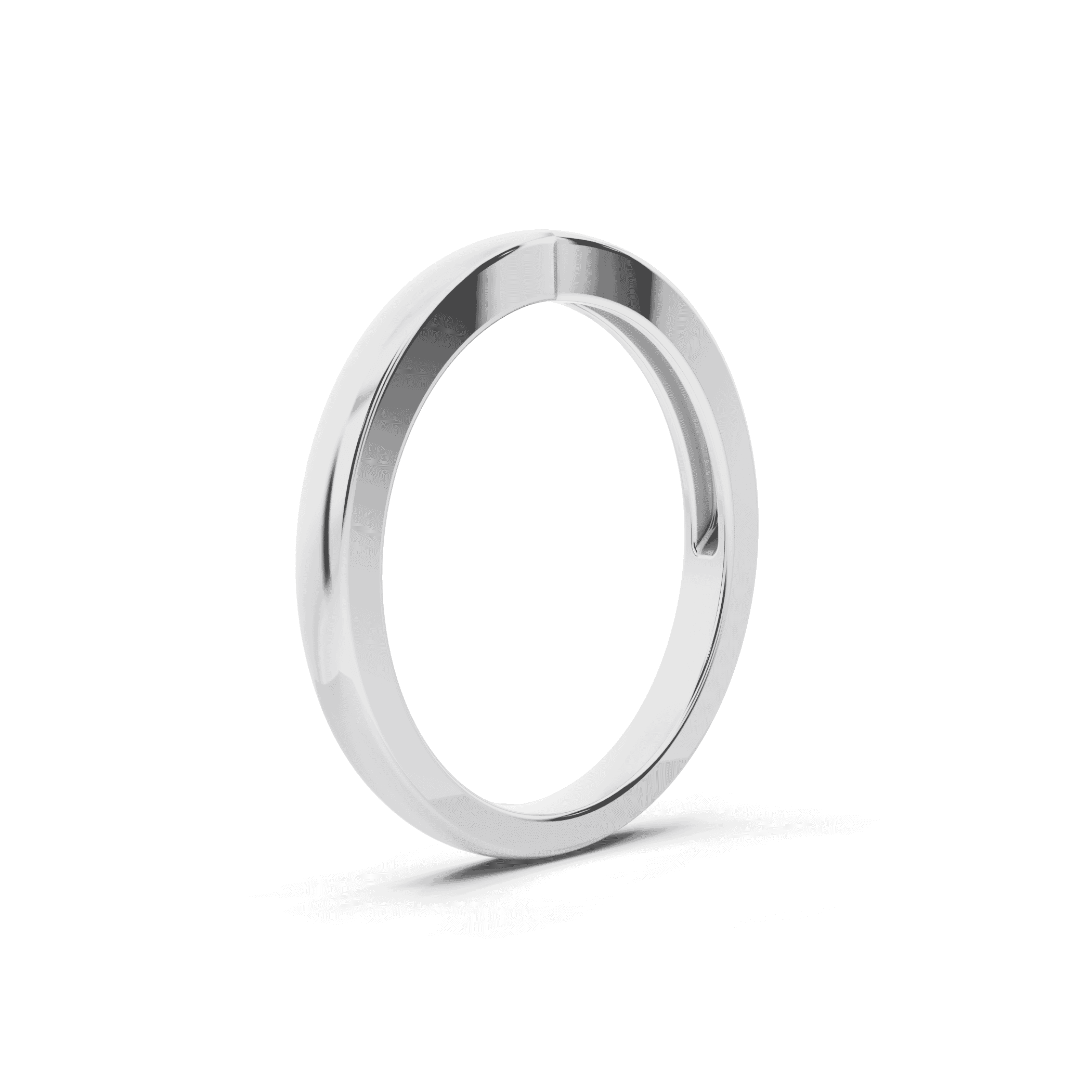 Alden Pinched Wedding Band (2mm)