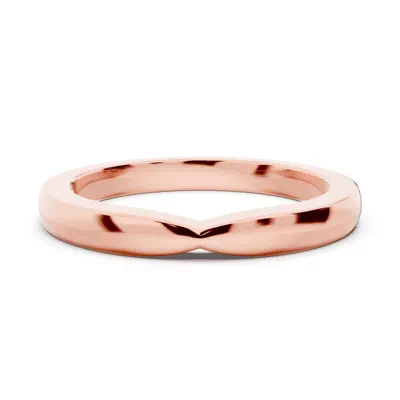 Alden Pinched Wedding Band (2.2mm)
