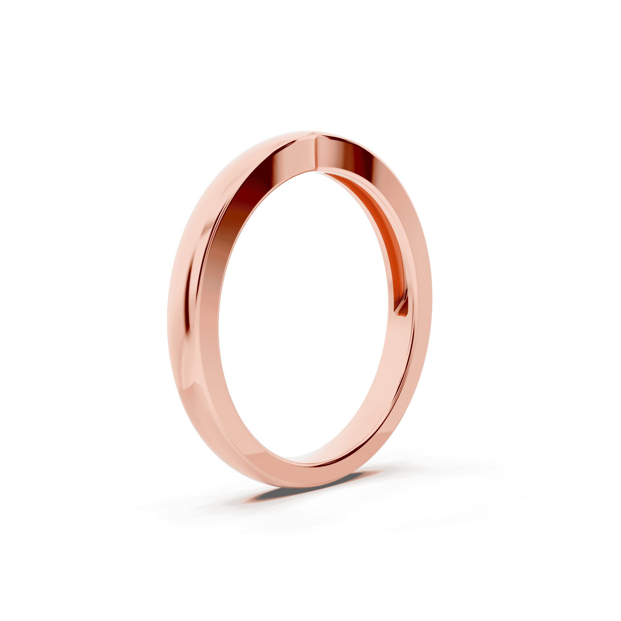 Alden Pinched Wedding Band (2.2mm)