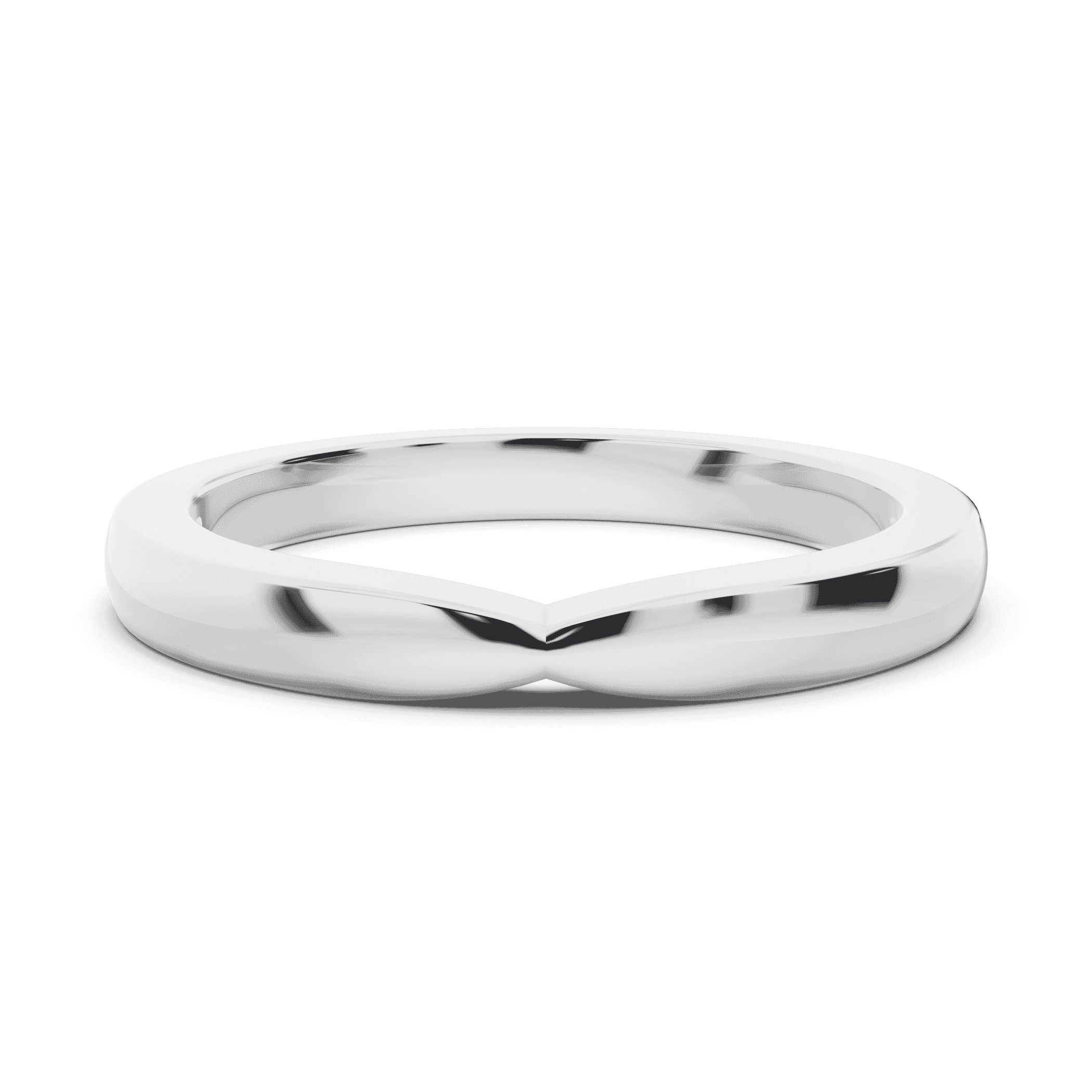 Alden Pinched Wedding Band (2.2mm)