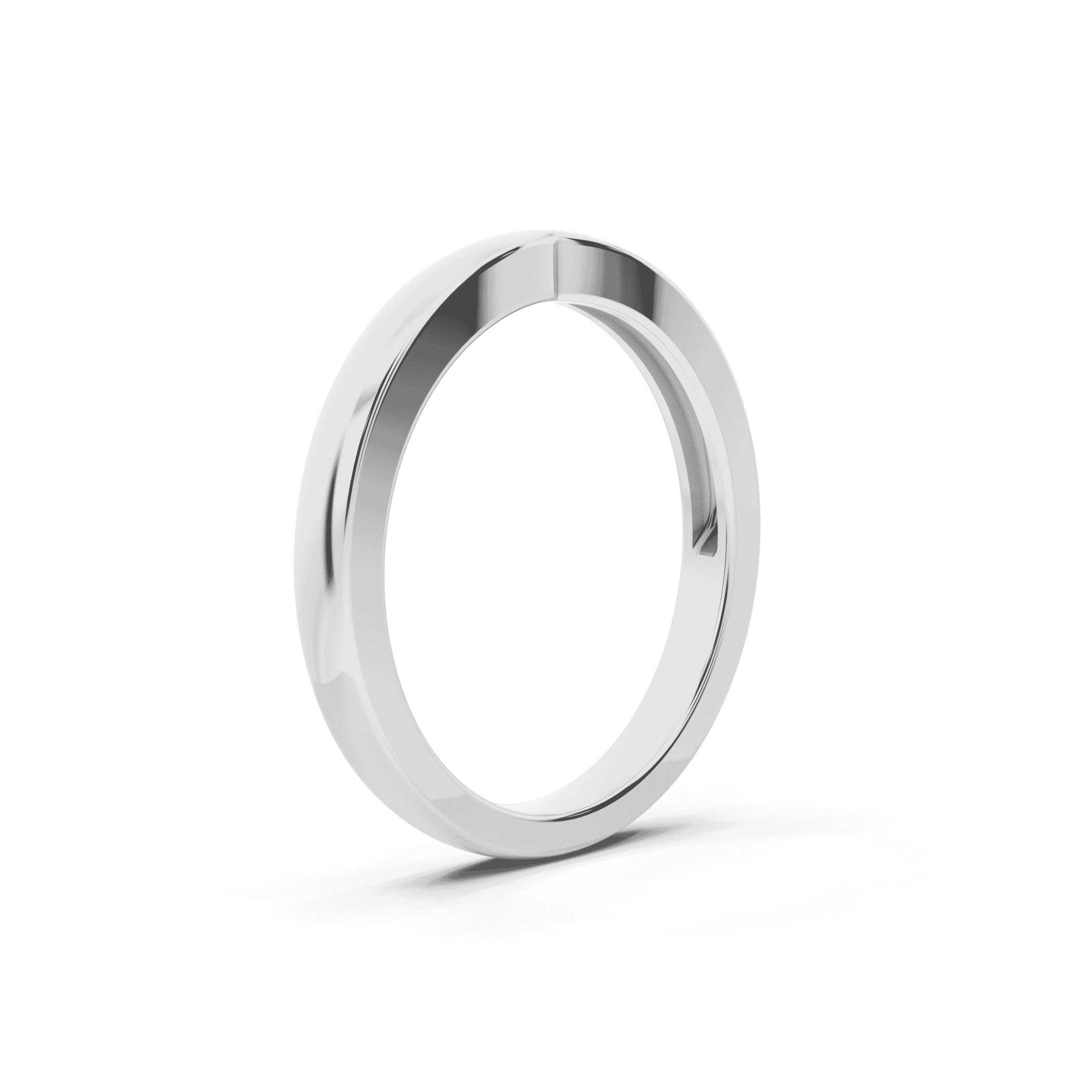 Alden Pinched Wedding Band (2.2mm)
