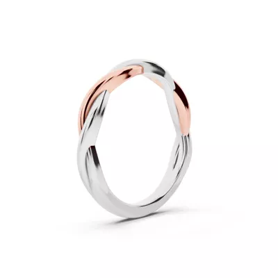 Avella Two-Tone Twist Band