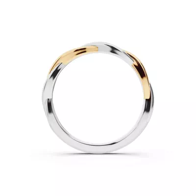 Avella Two-Tone Twist Band