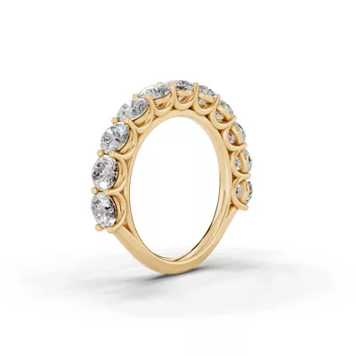 Tradition U-Prong Eleven-Stone Diamond Band (3.00 ct. tw.)