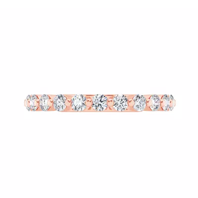 Signature Hearts & Arrows Shared Prong Band (3/4ct. tw.)