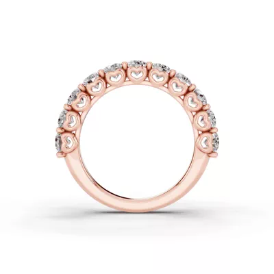 Sculpted Heart Diamond Band (1.65 ct. tw.)
