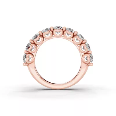 Sculpted Heart Diamond Band (2.50 ct. tw.)