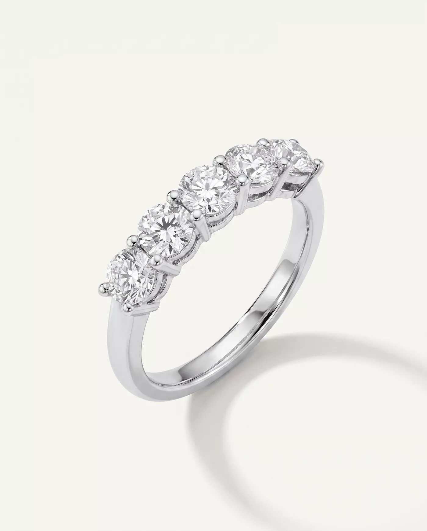 Signature Hearts & Arrows  Five-Stone Diamond Band (1.00 ct. tw.)